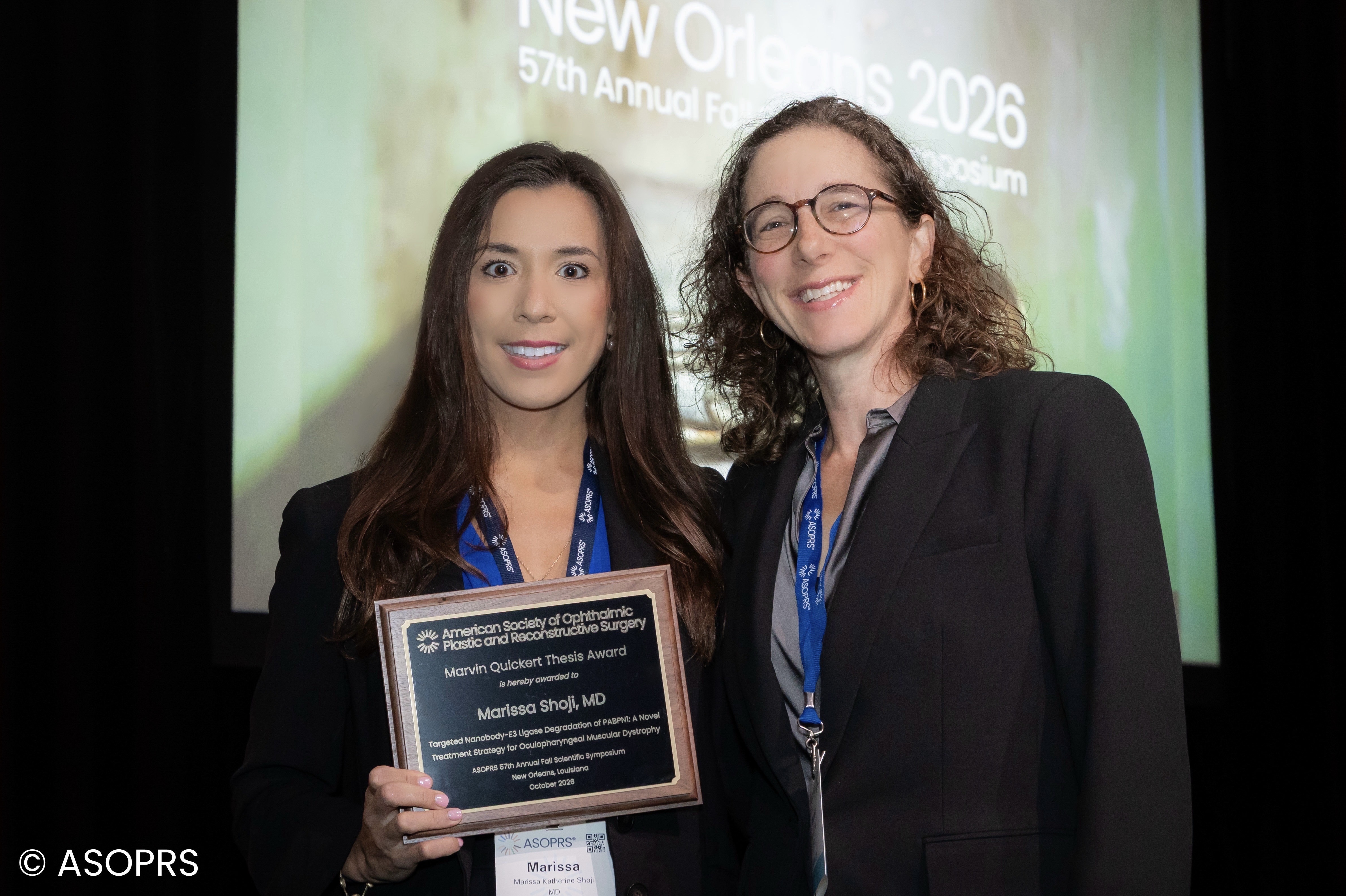 holding award